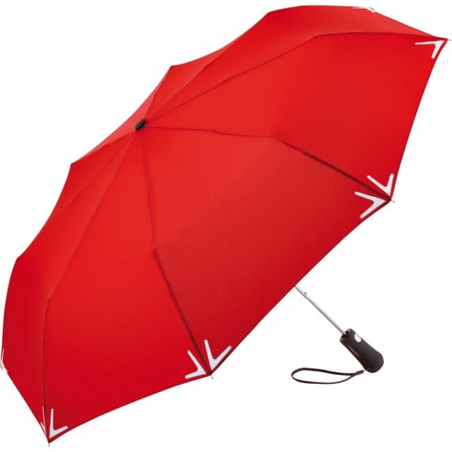 Custom Printed FARE SafeBrella AC LED Mini Umbrella - Image 1