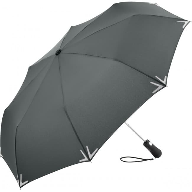 Custom Printed FARE SafeBrella AC LED Mini Umbrella - Image 4