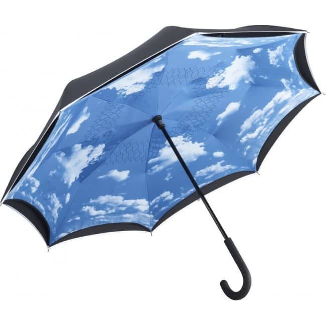 Custom Printed FARE Contrary Regular Umbrella - Image 1