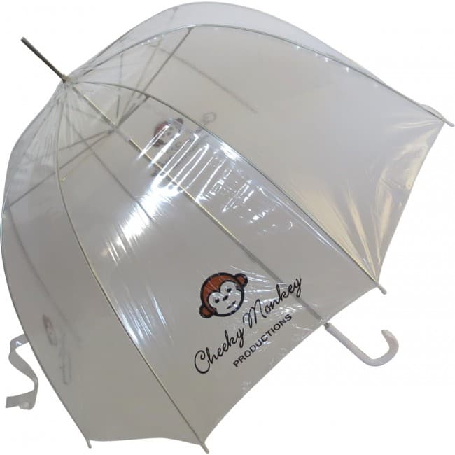 Custom Printed PVC Dome Umbrella - Image 1