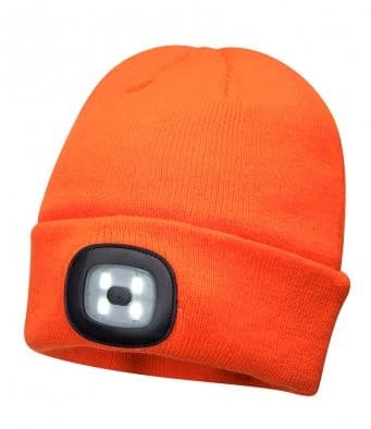 Custom Printed Portwest LED Head Light Beanie - Image 2