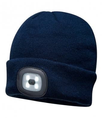 Custom Printed Portwest LED Head Light Beanie - Image 3