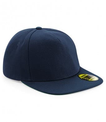 Custom Printed Beechfield Original Flat Peak Snapback Cap - Image 2