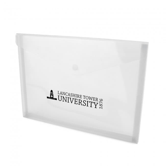 Custom Printed Hyde Translucent Document Folder - Image 3