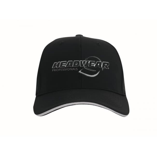 Custom Printed Sports Ripstop Cap with Sandwich Trim - Image 2