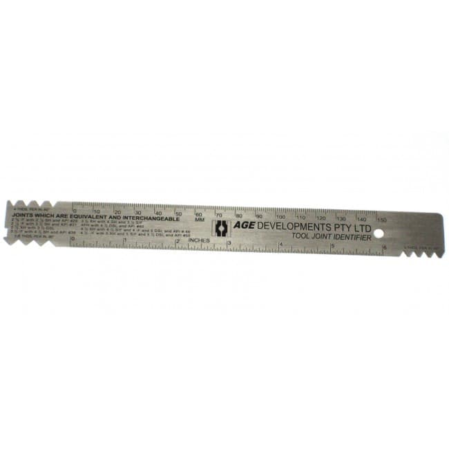 Custom Printed 150mm Metal Scale Ruler