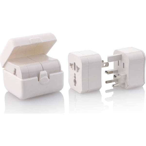 Custom Printed Travel Adaptor in Presentation Case