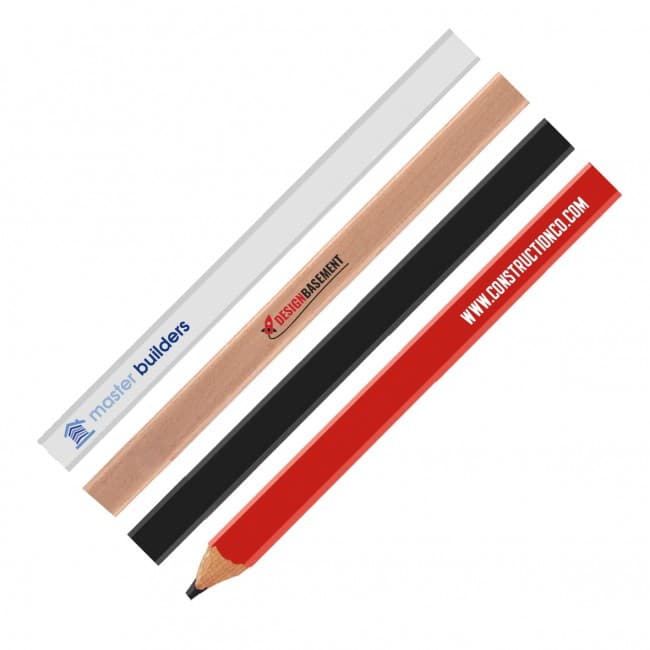 Custom Printed Carpenters Pencil (Full Colour)