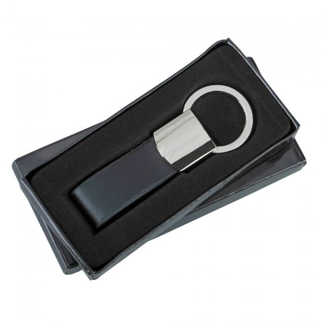 Custom Printed Leather Executive Keyring