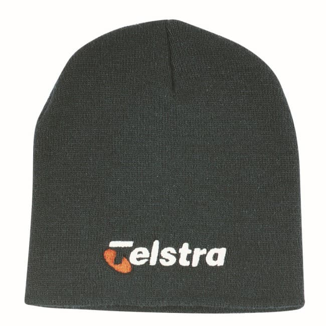 Custom Printed Rolled Down Acrylic Beanie - Toque