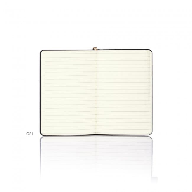 Custom Printed Pocket Notebook Ruled Paper Matra Bianco - Image 1