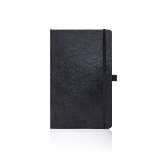 Custom Printed Medium Notebook Ruled Paper Paros Black - Image 2