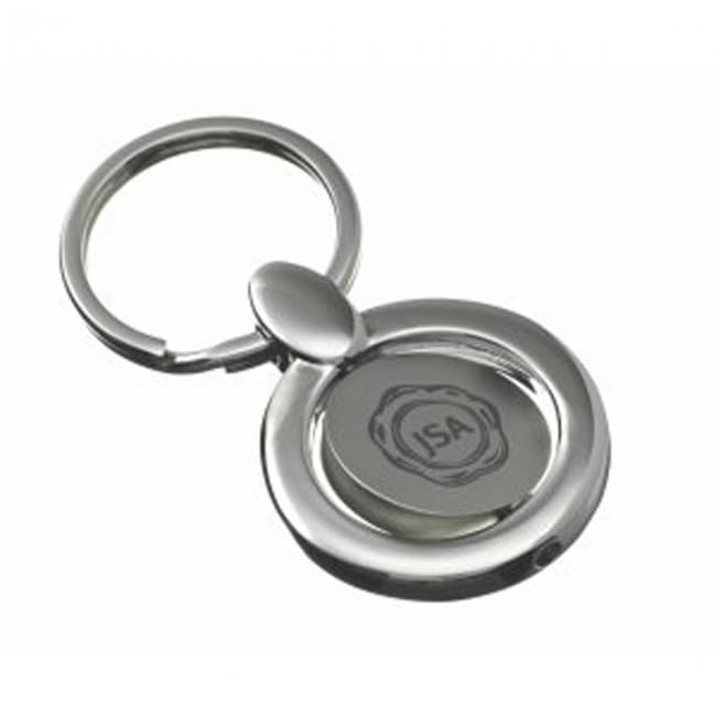 Custom Printed Rapalo Round Spinning Keyring