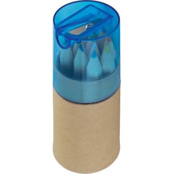 Half Size Pencils & Sharpener Set