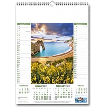 Pictorial Britain Wall Calendar