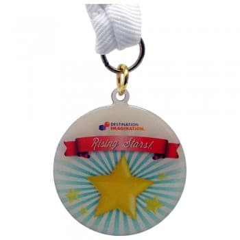 35mm Medal Printed Full Colour 1.2mm