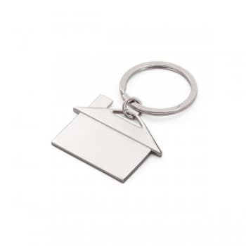 Metal House Keyring