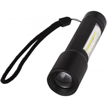 Tite compact 3W LED torch light and COB sidelight