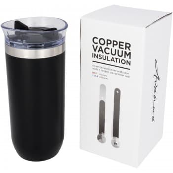 Twist non leaking copper vacuum insulated tumbler