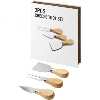 Nantes 3-piece cheese gift set