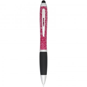 Nash speckled ballpoint pen with stylus