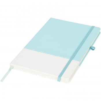 Two-tone A5 colour block notebook