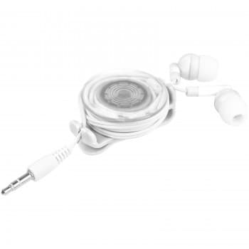 Strix earbuds with tangle-free light-up case