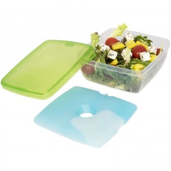 Glace lunch box with ice pad