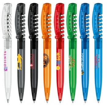 senator New Spring Clear plastic ball pen