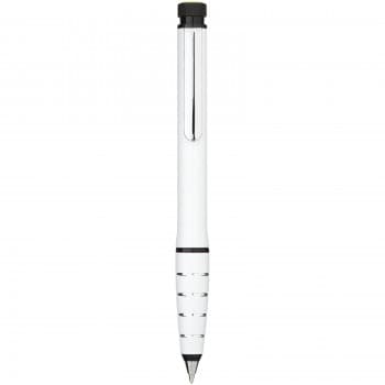 Jura dual aluminium ballpoint pen and highlighter