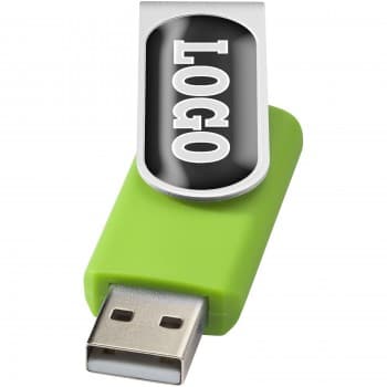 Rotate-doming 2GB USB flash drive