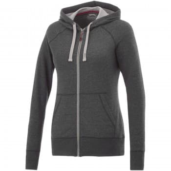 Groundie full zip ladies hoodie