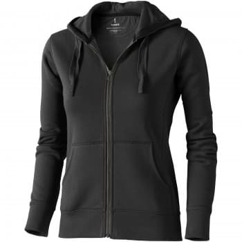 Arora hooded full zip ladies sweater