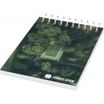 Desk-Mate® wire-o A7 notebook - 50 pages