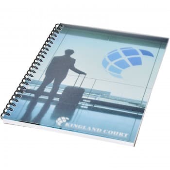 Desk-Mate® wire-o A5 notebook PP cover - 100 pages