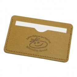 Eco Natural Business Card Wallet