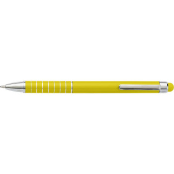 Aluminium ballpen with stylus