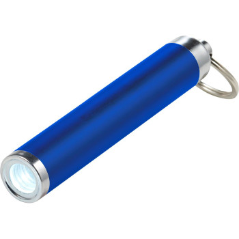 LED flashlight with keyring