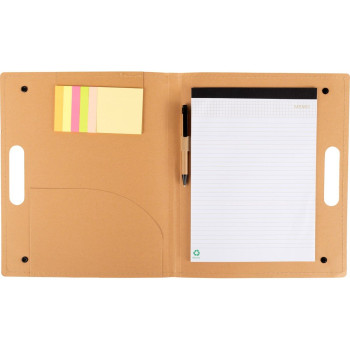 Cardboard writing folder