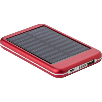 Aluminium solar power bank