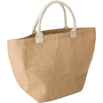 Jute shopping bag