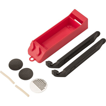 Bicycle tyre repair set