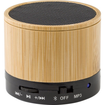 Bamboo wireless speaker