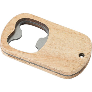 Beechwood bottle opener