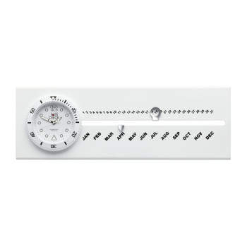 Clock with calendar