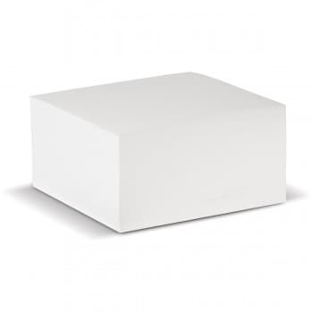 Cube pad white, 100x100x50mm