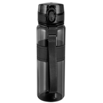 Black Transparent Sports Bottle