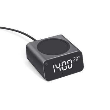 Xoopar REDDI Travel Clock & Wireless Charger