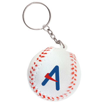 Stress Baseball Keyring