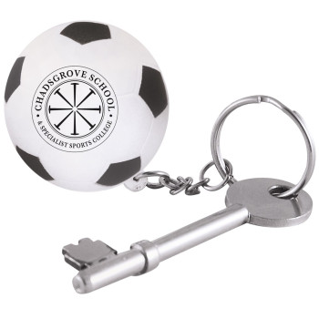 Stress Football Keyring